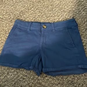 Size 4 blue American eagle shorts